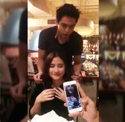 So Sweet, Prilly Latuconsina Dapat Hadiah Kalung dari Maxime