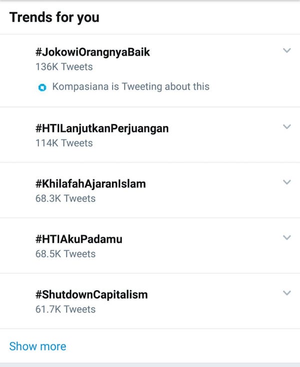Presiden Minta Setop Uninstall Bukalapak, Tagar #JokowiOrangnyaBaik Trending di Twitter