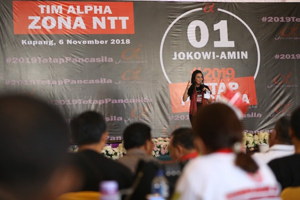 Tim Alpha Zona NTT Deklarasi Mendukung Jokowi - Ma&#039;ruf Amin