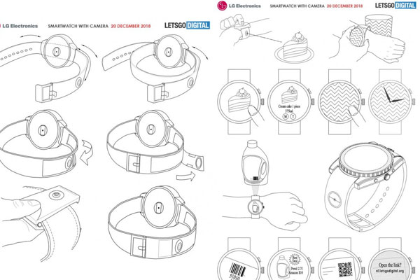 LG Daftarkan Paten Jam Tangan Pintar Berfitur Kamera
