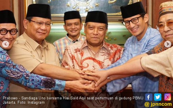 Ini Alasan Said Aqil Beri Kartu Anggota NU ke Prabowo
