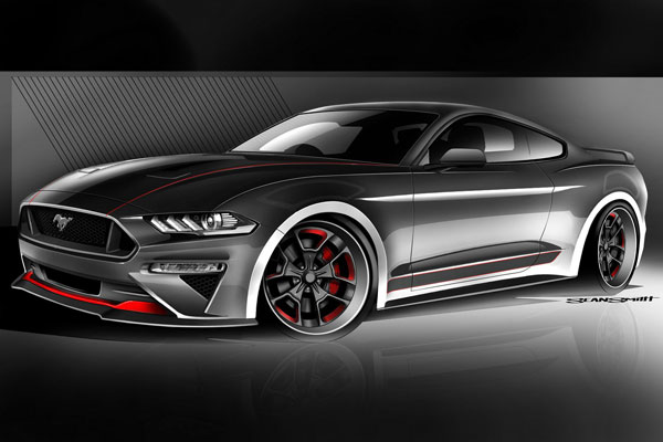 Modifikasi Mustang GT Bersiap Getarkan Las Vegas