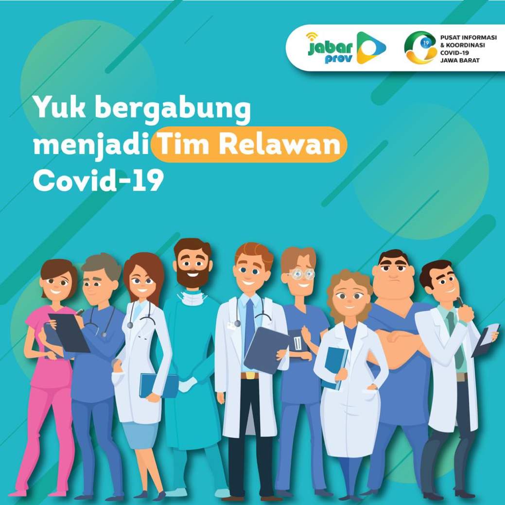 Yuk, Gabung Jadi Relawan dan Berdonasi Demi Tanggulangi COVID-19 di Jabar!