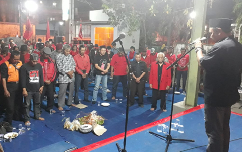 PDIP Jatim Peringati Kudatuli di Posko Bersejarah