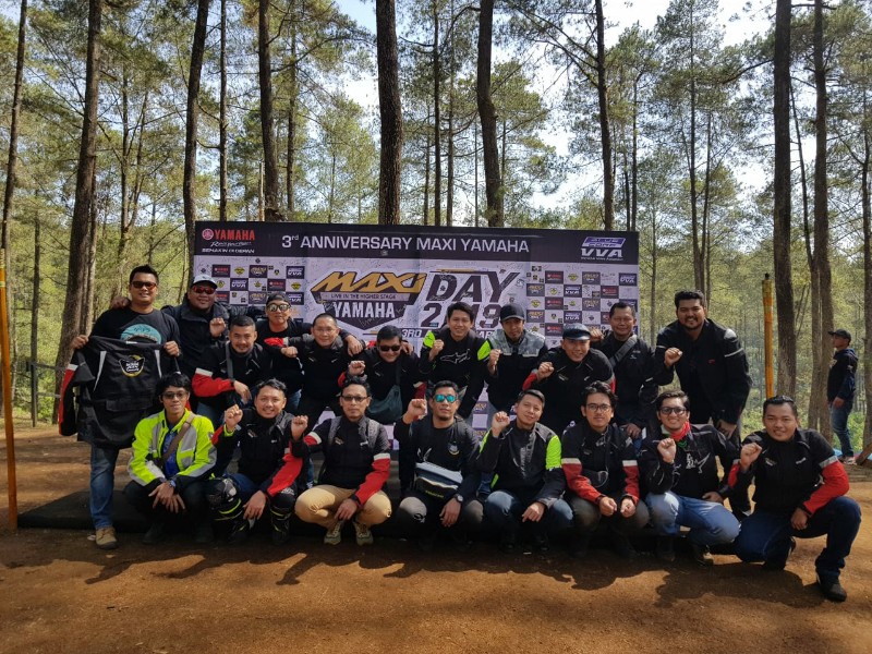 JMC Larut dalam Kehangatan Ride n Camp MAXI Yamaha Day di Cikole