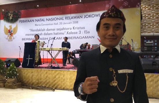 Relawan Jokowi Jaga Kebersamaan dengan Natalan Nasional