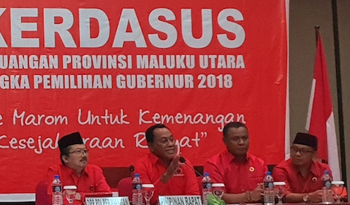Solid dan Babari Jadi Jurus PDIP Menangkan AGK-YA di Malut