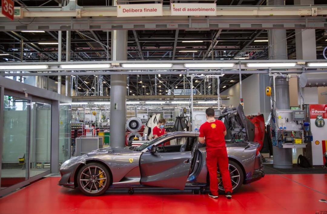 Model Pertama Ferrari yang Lahir Sejak Pabrik Ditutup Sementara