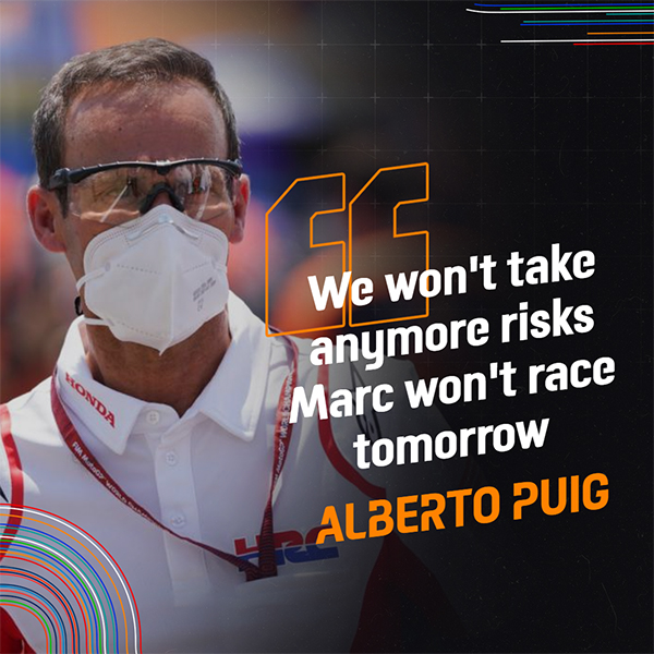 Kualifikasi MotoGP Andalusia Penuh Drama, Ada Pelanggaran, Marquez Menyerah