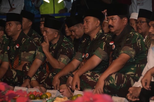 Panglima TNI Silaturahmi dan Doa Bersama di Ponpes UNIQ