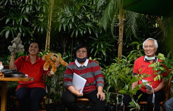 Menteri Siti Nurbaya Berdiskusi dengan Anak-Anak Pejuang Lingkungan Indonesia