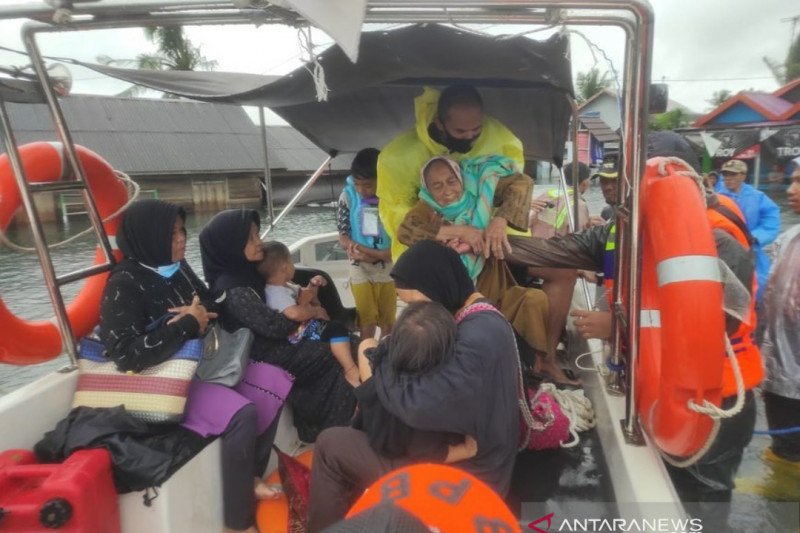 Masyaallah, Dua Kecamatan di Tanah Laut Ini Terparah Dilanda Banjir