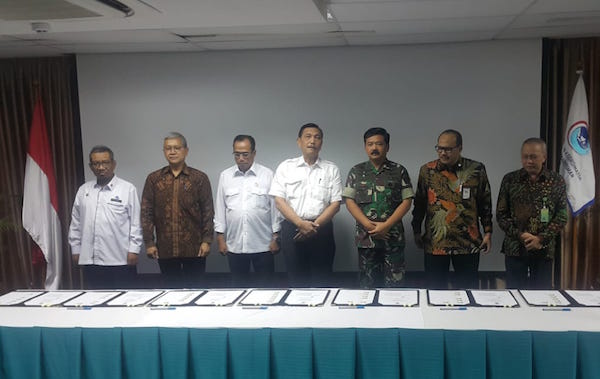 TNI dan Kemenko Kemaritiman Teken Nota Kesepahaman Bersama