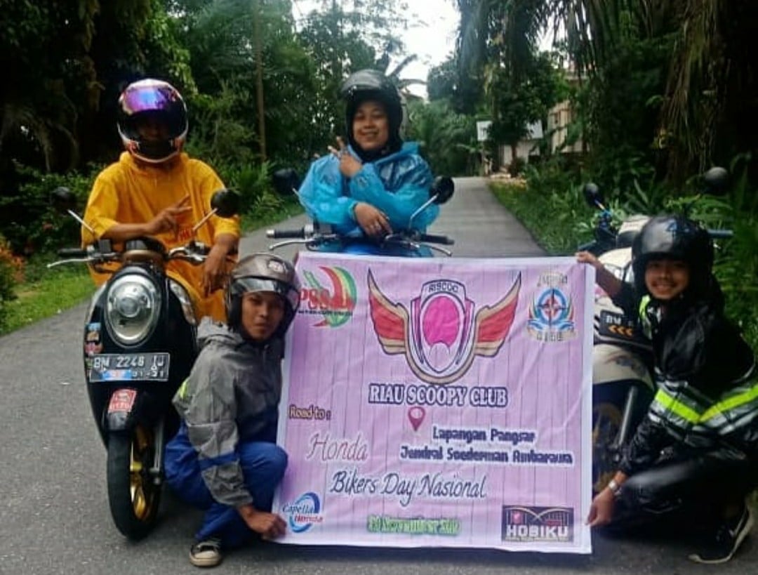 Lady Biker Ini Rela Geber Motor Honda Selama 5 Hari Menuju HBD 2019
