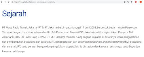 Kenapa Harus Pak Jokowi yang Meresmikan MRT Jakarta?