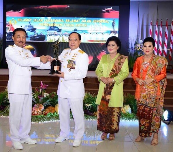 78 Pati TNI AL Mengikuti Tradisi Wisuda Purna Wira 2018