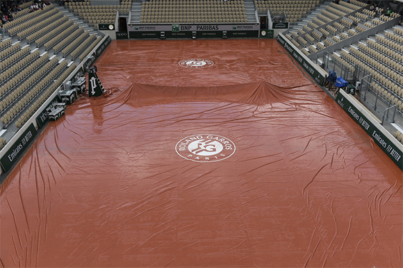 Ketiga Sejak 2000, Semua Pertandingan Roland Garros dalam Satu Hari Dibatalkan
