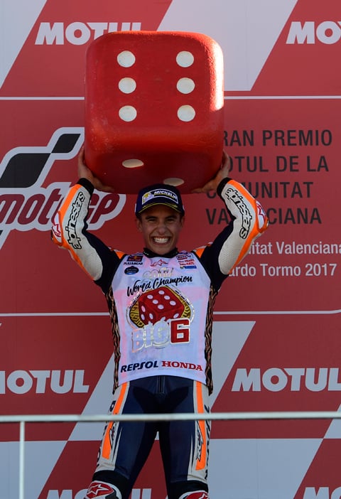 Rapor Gila Marc Marquez di MotoGP 2017