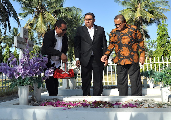 Mengunjungi TMP Seroja Dili pada Hari Pemakaman BJ Habibie