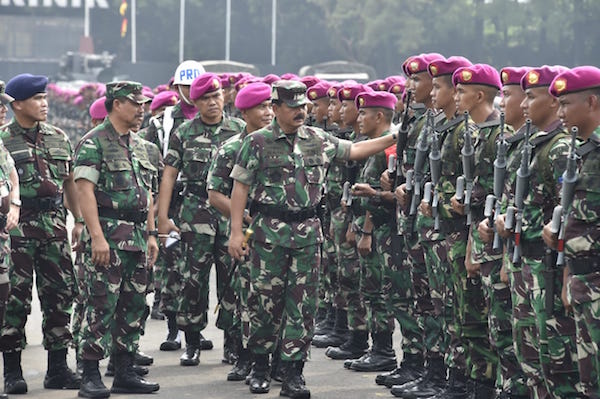 Panglima TNI: Kalian Dididik jadi Kesatria, Bukan Pecundang