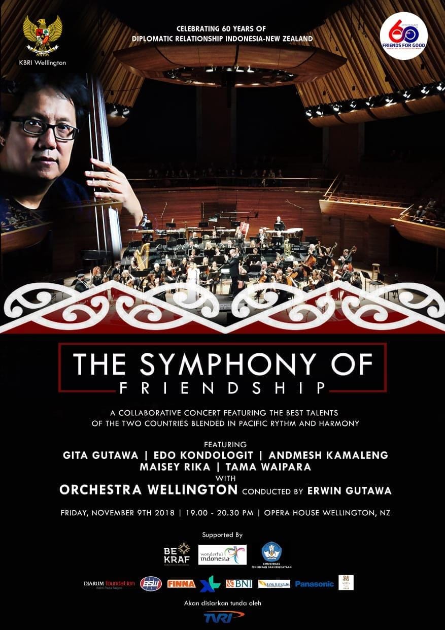 Simfoni Kolaborasi Bakal Puncaki Peringatan 60 Tahun RI-NZ