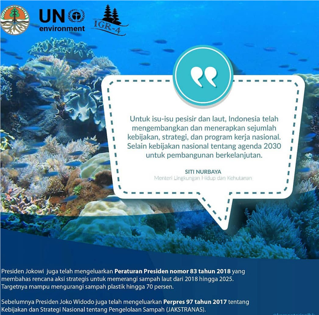 Indonesia Target 70 Persen Sampah Laut Berkurang