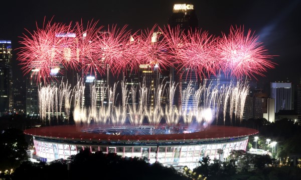 Pembukaan Asian Games 2018: Penonton Asing pun Takjub