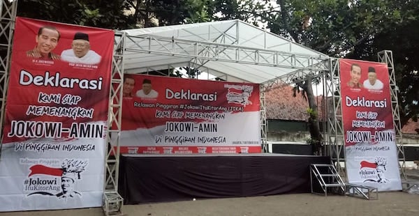 Relawan Pinggiran JIKA Siap Memenangkan Jokowi Dua Periode