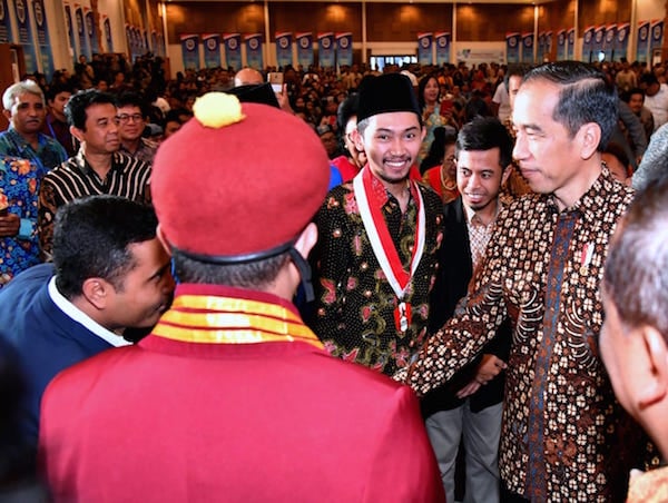 Di Kongres GMKI, Jokowi Menyerukan Persatuan dan Kerukunan