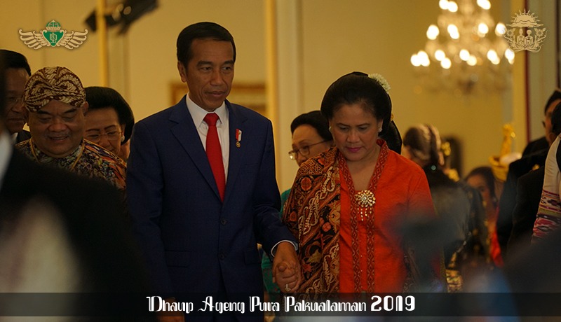 Jokowi: Dhaup Ageng Pernikahan Sakral di Tempat Sakral