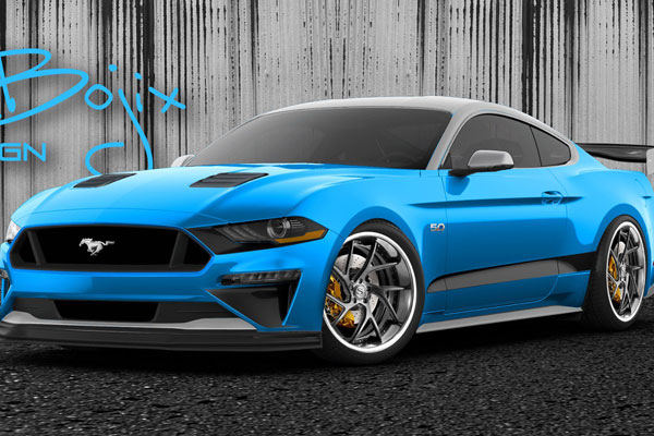 Modifikasi Mustang GT Bersiap Getarkan Las Vegas
