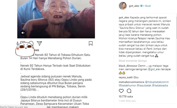 Alexandra Gottardo Ingin Asuh Nenek 92 Tahun, Ini Alasannya