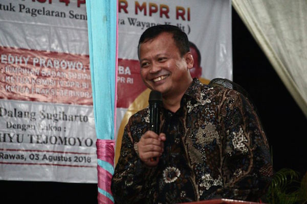 MPR Sosialisasi Empat Pilar Lewat Pagelaran Wayang Kulit