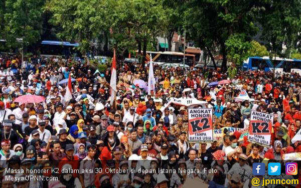 Begini Cara Honorer K2 Cari Dana untuk Aksi di Jakarta