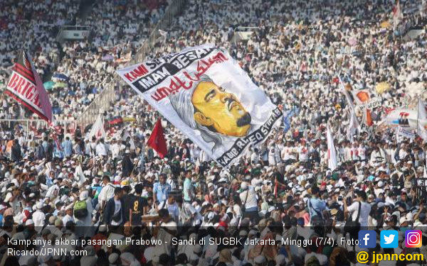 Kampanye Akbar Prabowo di GBK, Aboe Sebut Spektakuler Level Dunia