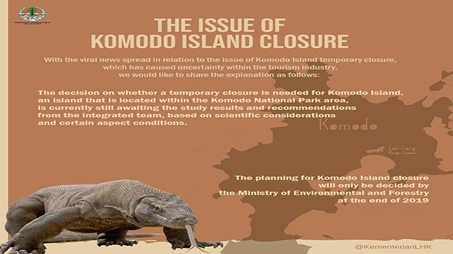 Grafis : Informasi Terkini Terkait Penutupan Pulau Komodo