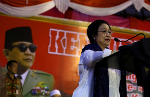 Bu Megawati Minta Rakyat Jatim Menangkan Cucu Bung Karno