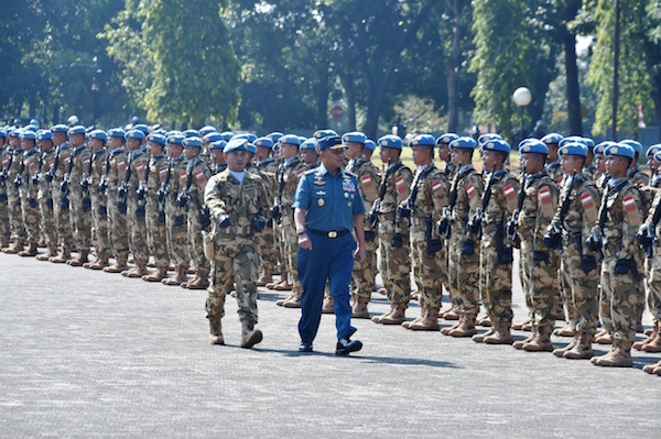 Prajurit TNI Sukses Mengemban Misi PBB di Afrika Tengah