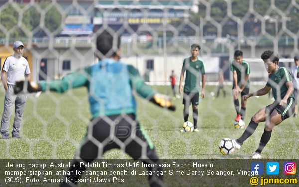 Timnas U-16 Indonesia vs Australia: Modal Penting Ernando