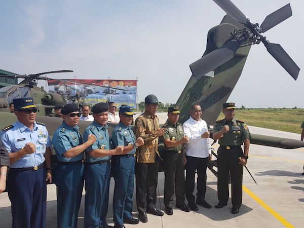 TNI AD Terima Delapan Helikopter Tempur Buatan AS
