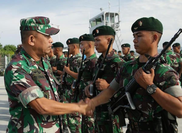 Usai Bertugas di Palu, 100 Prajurit TNI Menuju ke Balikpapan