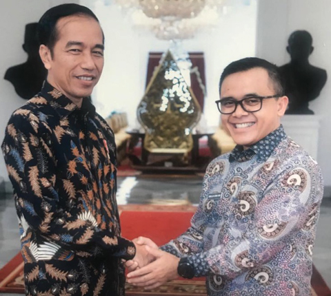 Ketemu Jokowi di Istana, Bupati Anas Dapat Pesan Seperti Ini