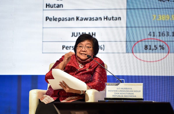 Menteri Siti: Aspek Lingkungan dan Kehutanan Penting Dalam Pembangunan Ekonomi Indonesia