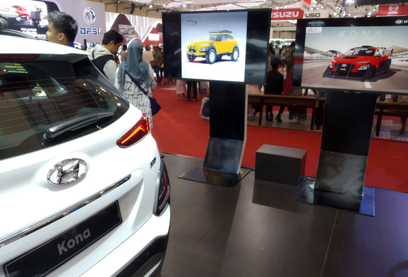 Hyundai Kona Menginspirasi pencinta Modifikasi dari Lantai GIIAS 2019 