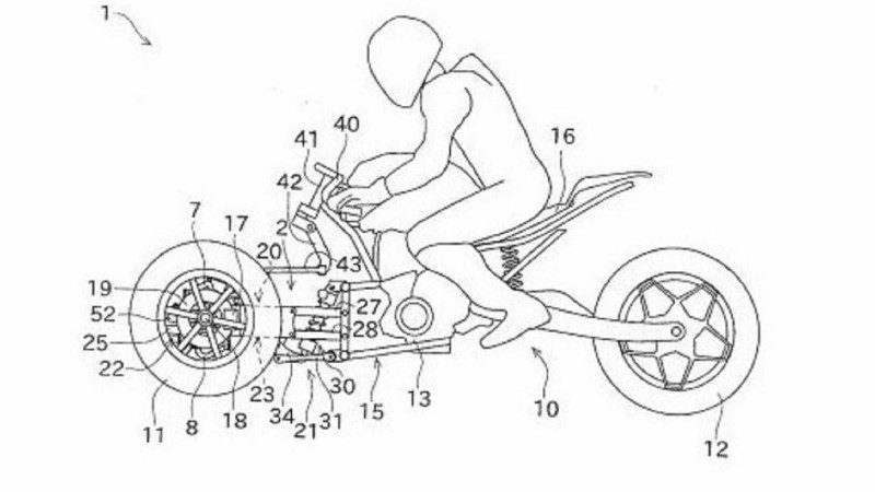 Kawasaki Kembangkan Motor Roda Tiga? Berikut Bocorannya