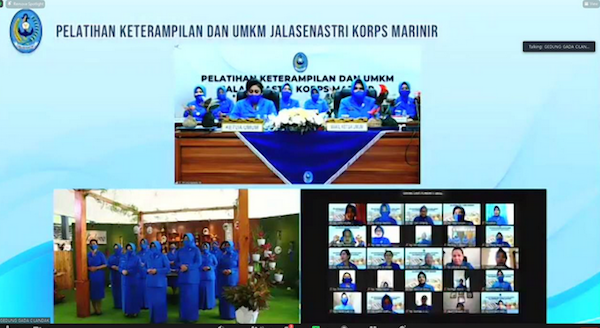 Jalasenastri TNI AL Kembangkan Kegiatan Ekonomi Kreatif