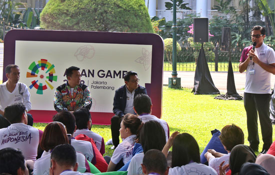 Combiphar Gaungkan Asian Games via Jalan Terus Indonesia