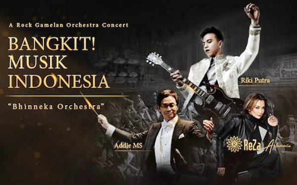 Riki Putra Gaet Addie MS di Konser Bangkit Musik Indonesia