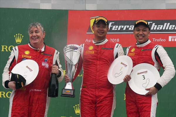 Pembalap Indonesia Juarai Seri 1 Ferrari Challenge