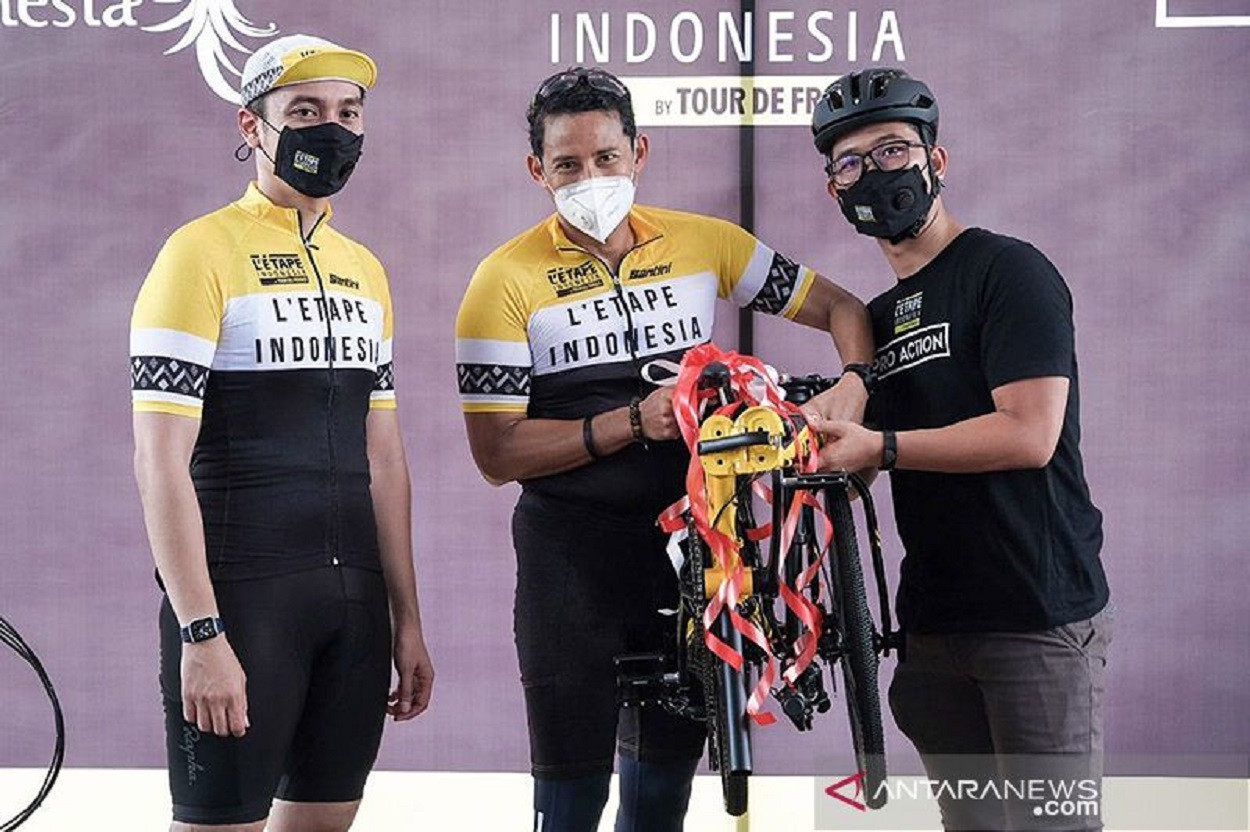 Tour D France L'Etape Indonesia Segera Dimulai di Lombok, Persiapan 85 Persen, Ini Jalurnya - JPNN.com Bali